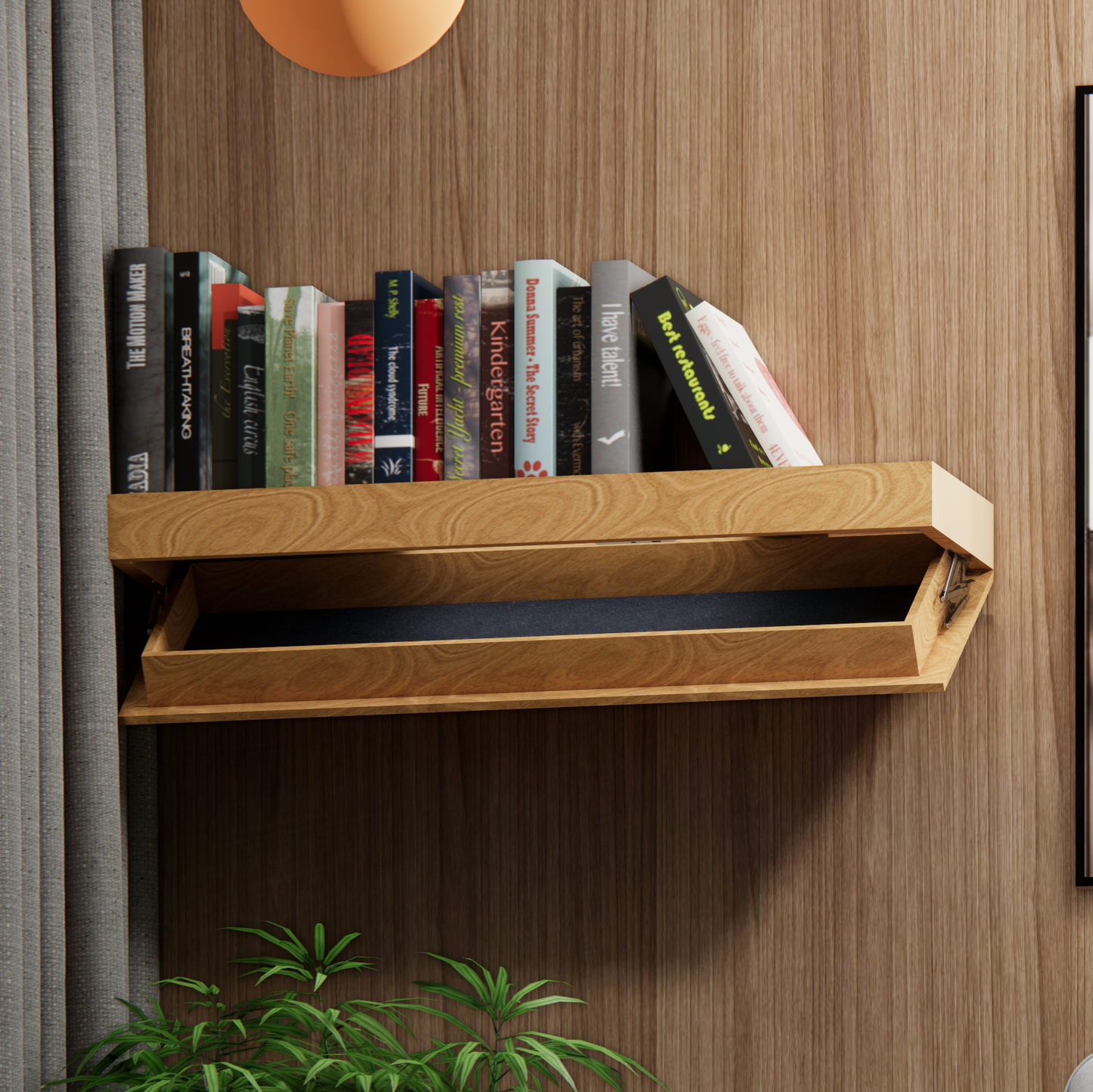 Secreture™ Hidden Wall Shelf
