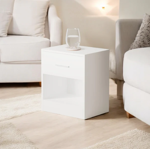 Secreture hidden nightstand – angled view of secret storage bedside table