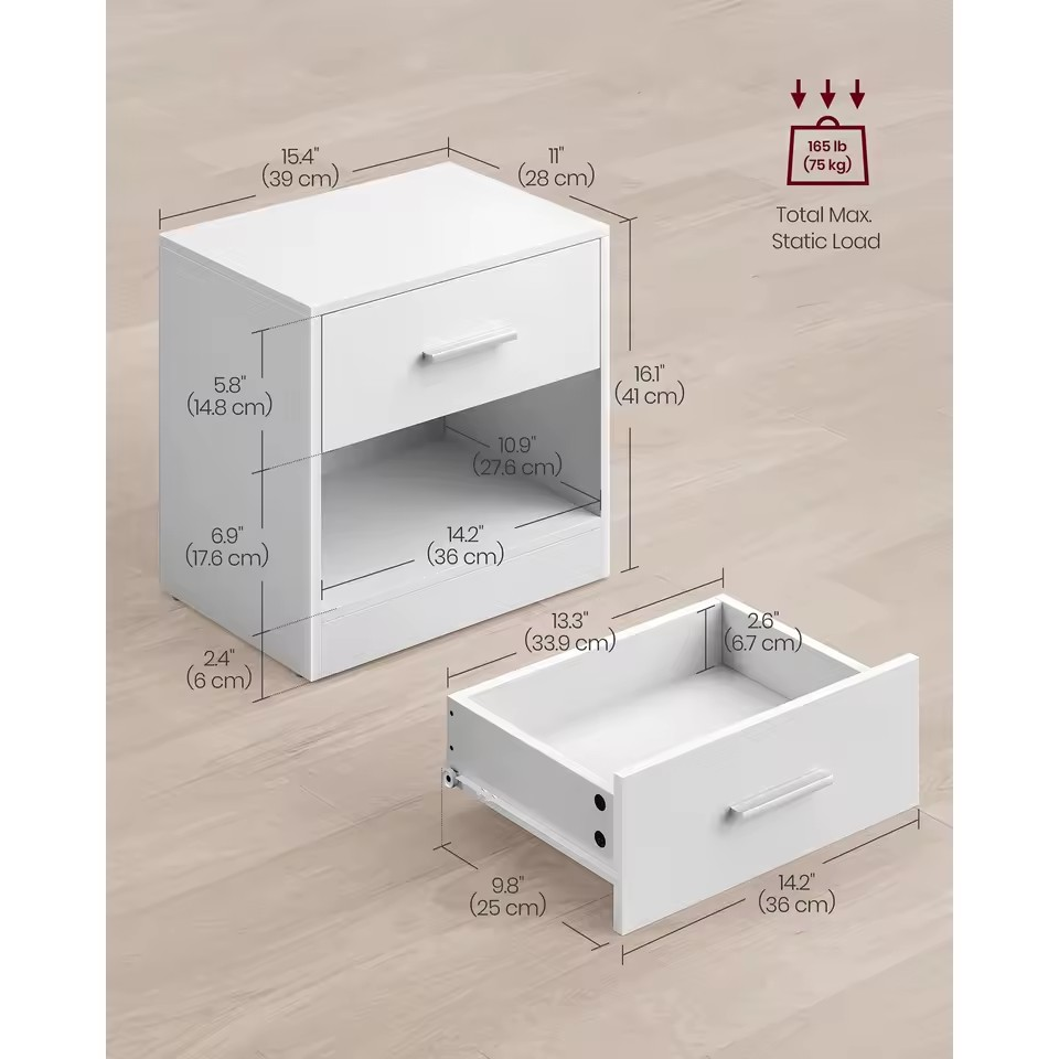 Secreture hidden nightstand – secret drawer with concealed storage