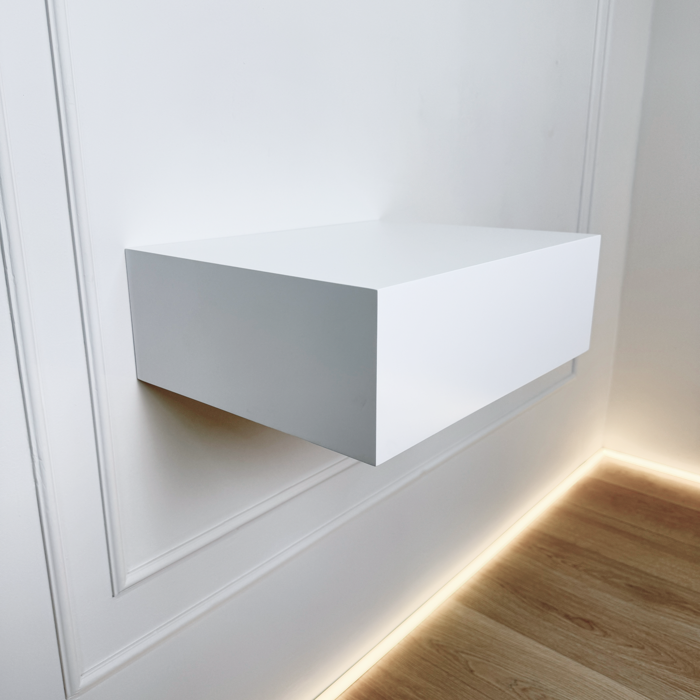 Secreture hidden sliding drawer – detail of hidden compartment