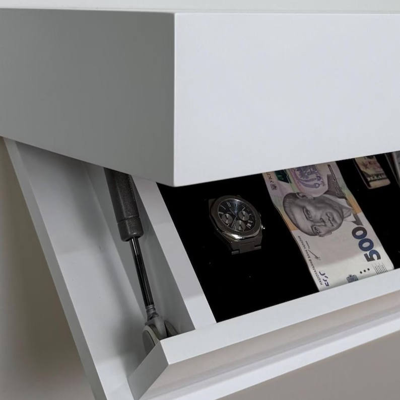 Secreture hidden wall shelf – installed secret storage furniture
