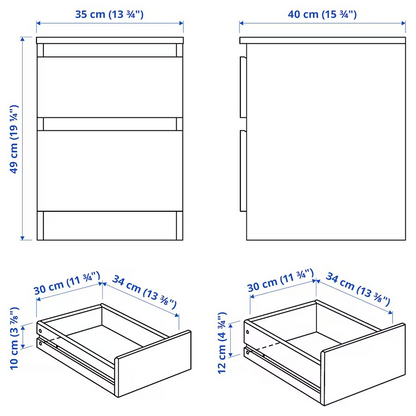 Secreture hidden chest of drawers – detail of concealed storage