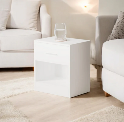 Secreture hidden nightstand – angled view of secret storage bedside table