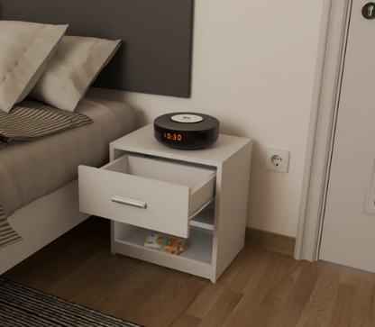 Secreture hidden nightstand – lifestyle photo concealed furniture in room